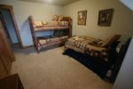 Bunk bedroom with Additional Twin Bed